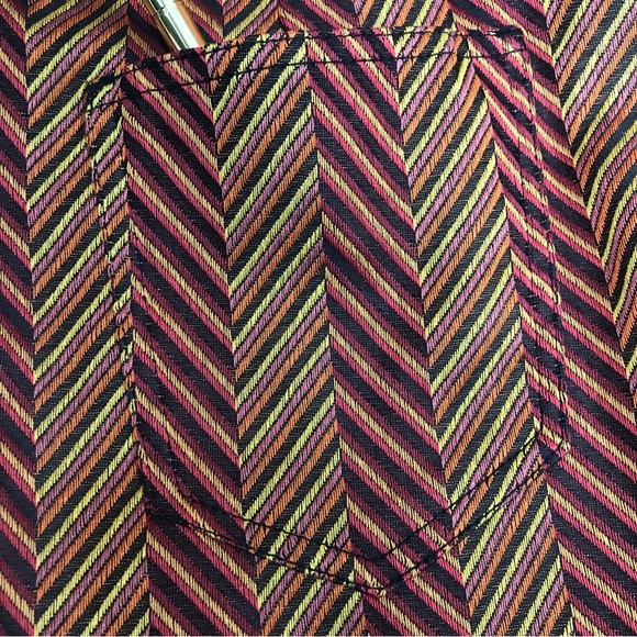 ALICE + OLIVIA 🧡 chevron retro mini skirt - Picture 11 of 16